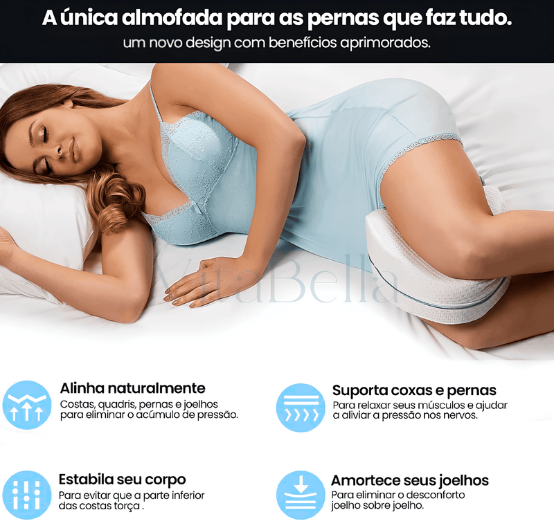 ZenSleep – Almofada Ortopédica para Noites Tranquilas