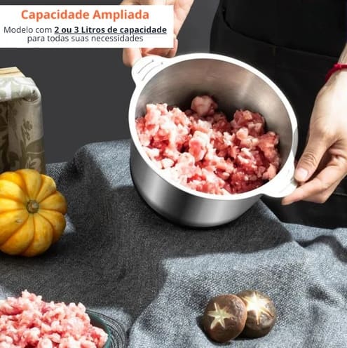 Triturador de Alimentos e Descascador de Alho MixPro™