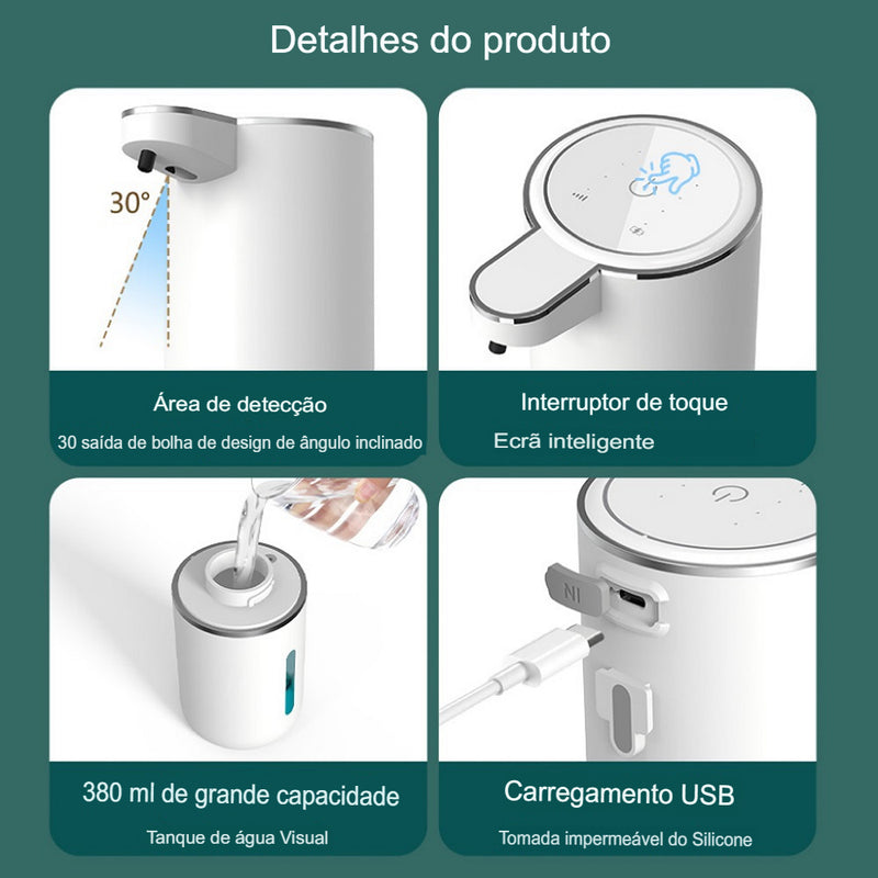 Dispenser Espumax Automático Sensor Aproximação