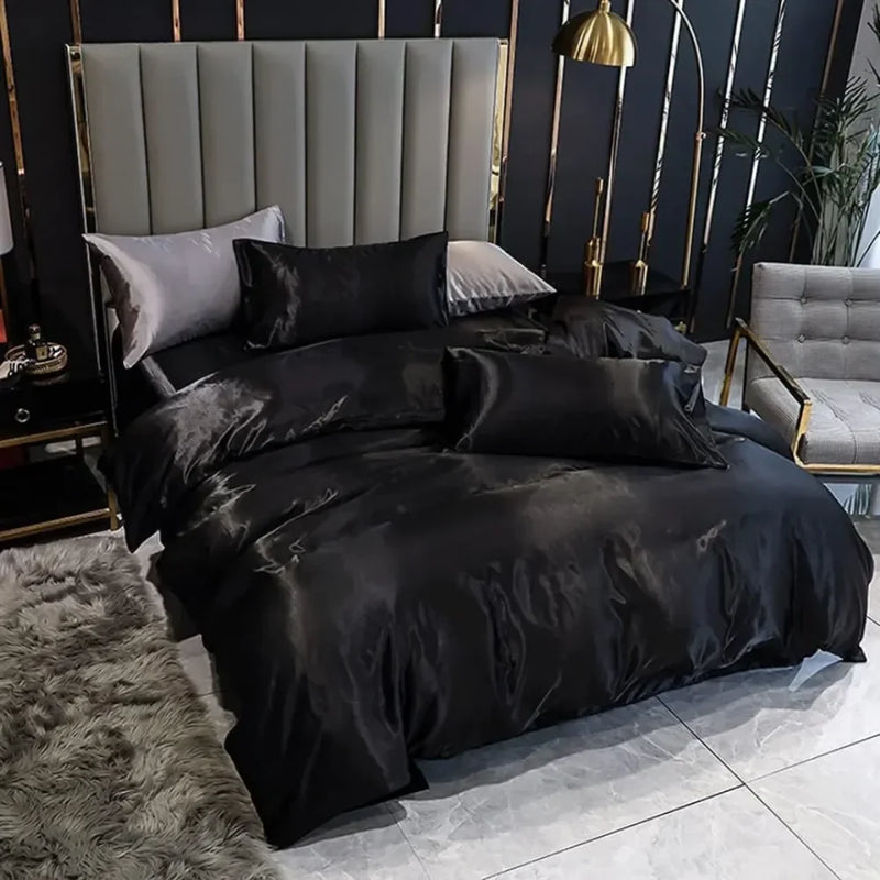 Conjunto de Cama de Luxo Seda Amoreira - Homefy