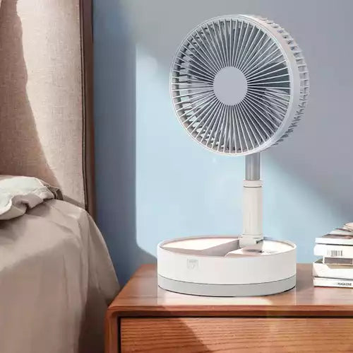 Ventilador Portátil TechToynics® - Modo Retrátil e Silencioso (LEVE 2 E ECONOMIZE)