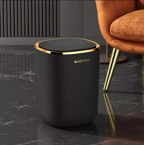 Lixeira Automática Wastebin TouchFree para Banheiro e Cozinha